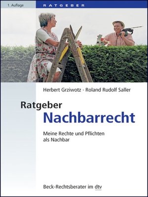 cover image of Ratgeber Nachbarrecht